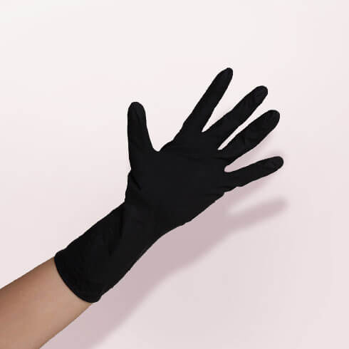 Midnight Mitts Nitrile Gloves Medium - 100pc - Image 2